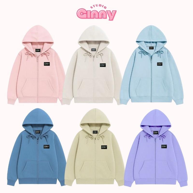 Áo Khoác Thun Hoodie Dominic CG01 Thời Trang Chống Nắng Chất Cotton Dày Dặn Thoáng Mịn Và Giữ Ấm Tốt Thích Hợp Đi Học Đi Chơi Đi Làm Unisex Top Jacket Nữ