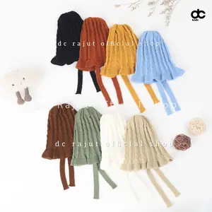 kupluk topi bayi perempuan rempel (newborn-1tahun) baby