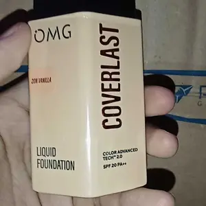 OMG Oh My Glam Coverlast Liquid Foundation - Flawless Coverage & Tahan 12 Jam