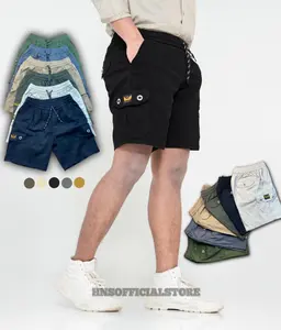 Celana Pendek Broadshort Chino Atas Lutut Celana Pria Celana Santai Melar