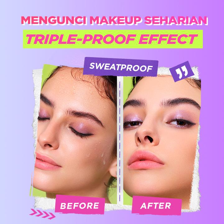 [POPBELA Best Setting Spray 2024 Winner] DAZZLE ME Get a Grip! Makeup Setting Spray Dewy Fix Beauty Protecting 4 X Hydrating Makeup Mist Flawless Lightening Primer Water Tahan 24 JAM 7