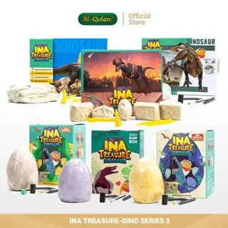 Mainan INA Treasure Seri Kuno 1 untuk Koleksi - Toy (Dino Series 2) 0