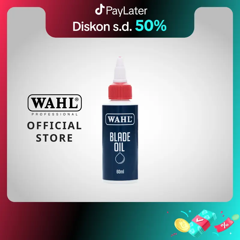 Wahl Blade Oil 60ml - Pelumas Pisau Alat Cukur Rambut, Clipper, Trimmer 0