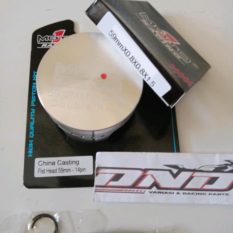 MOTO1 piston casting 58mm pin 14/Piston casting 59mm pin 14/piston 58 pen 14/Piston 59 pen 14 1