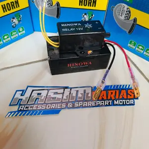 Modul Relay Klakson Putus Putusr Suara Putus Putus 12Volt Bisa Di setel Buat Motor Dan Mobil  Tinggal Di Pasang  Hitam Kabel Kuning Merah