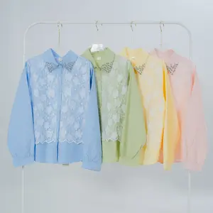 Oh Teen - Kemeja Brookat / Broderie Vintage - Atasan Wanita