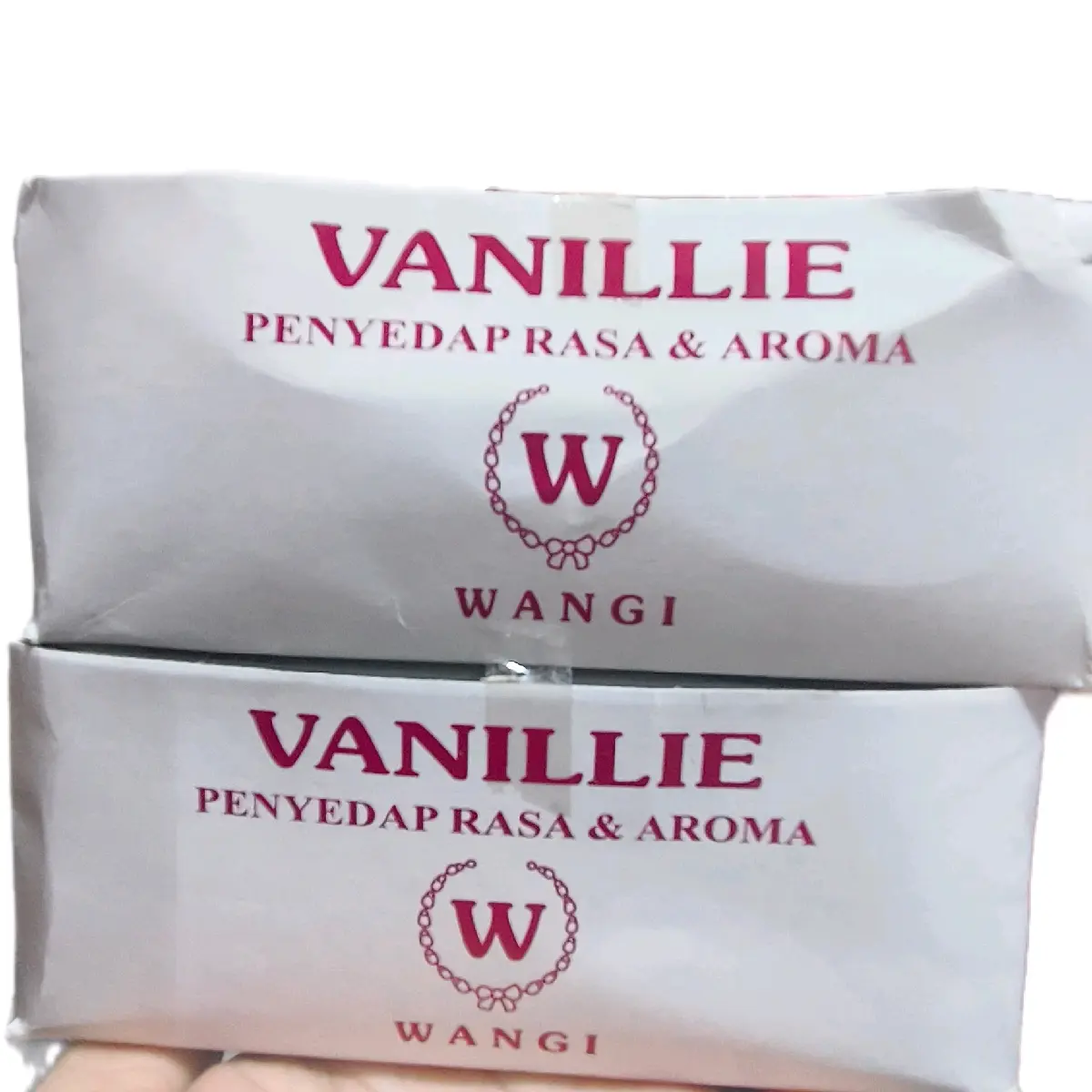 1 KOTAK VANILLIE W isi 100 @2g.