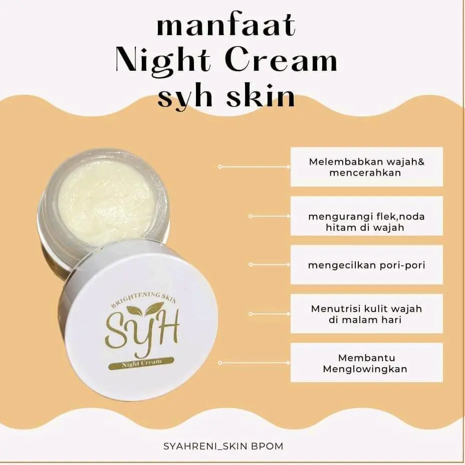 ECER NIGHT CREAM PAKET LENGKAP