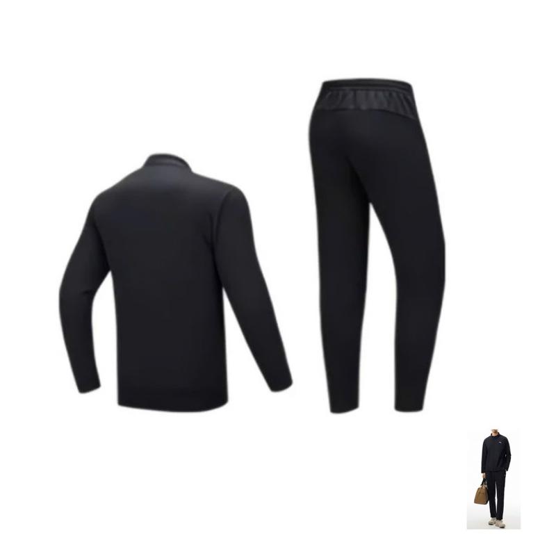 AB204N- Bộ gió lót nỉ dành cho nam chất dày ấm quần áo có túi 2 bên túi không khoá