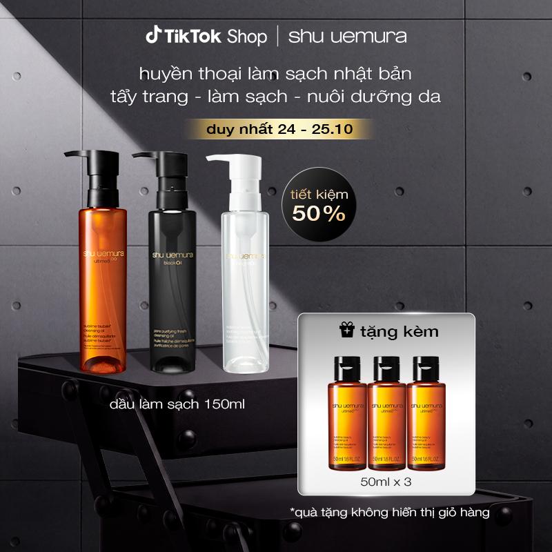 dầu làm sạch 3-trong-1 shu uemura cleansing oil 150ml