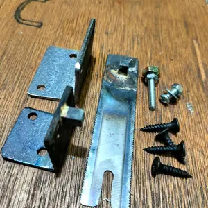 platina baja widia anti lengket ukuran baja widia 5 *5*8mm panjang plat getar 8.5cm