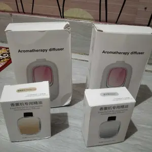 GOKOCO Humidifier Diffuser Aromaterapi Mini Aromaterapi Pewangi Ruangan LED Otomatis Dinding 5 Mode Spray Pengharum Otomatis .