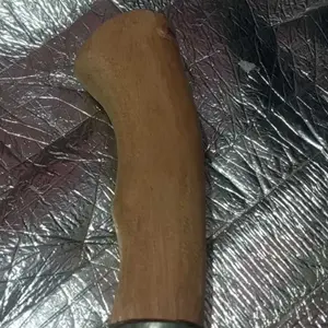 Gagang golok bahan kayu sono keling halus