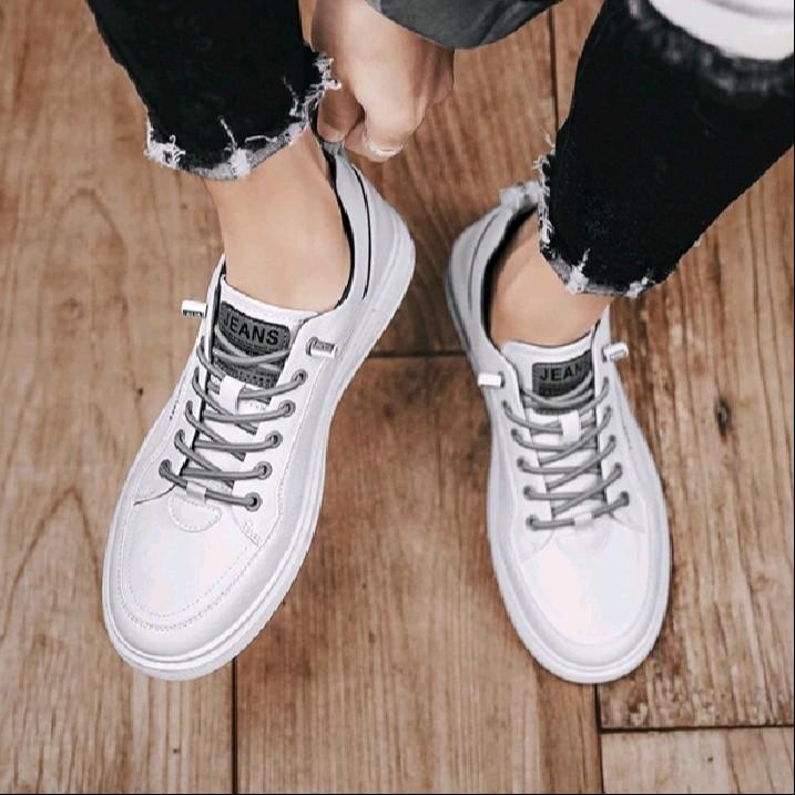Sepatu Sneakers Putih Import Pria Wanita Terbaru Sepatu Kasual Putih 1