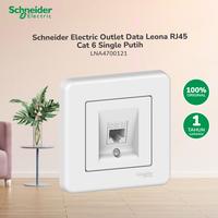 Gambar Schneider Electric Outlet Data Leona RJ45 Cat 6 Single Putih - LNA4700121 dari hokione.id Kota Administrasi Jakarta Barat 3 Tokopedia