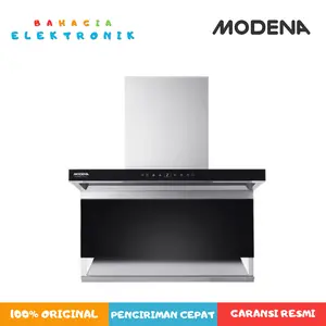 Modena CX 8717 LASS Chimney Hood 70 cm Stainless Steel Tempered Glass 3 Speed Level LED Lamp Gesture Control System