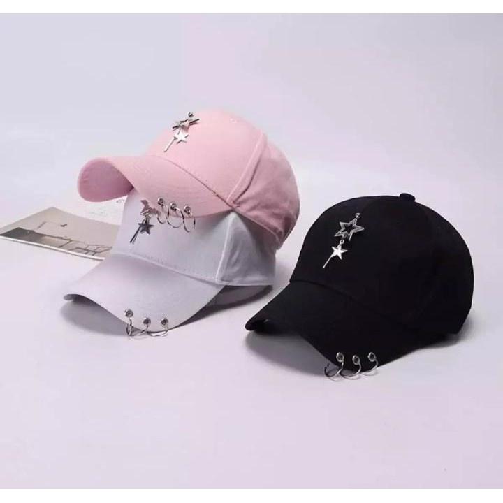 olahraga wanita pria casual Topi Baseball Model Korea Topi Anting Anak Laki laki Dan Perempuan Kekinian Topi Terbaru Fashion 1