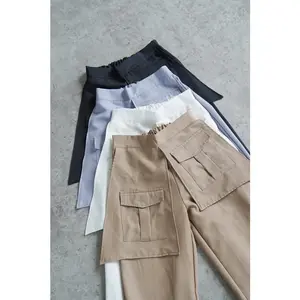 CELANA WANITA KULOT HIGHWAIST BESS PALAZO POCKET PANT