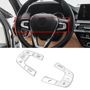 Sale, ABS Interior Button Stickers Multimedia/P/Off/ Steering Wheel Buttons Stickers for BMW X3 2018