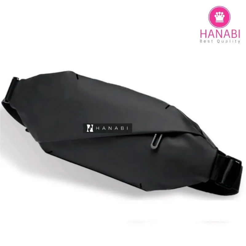 HANABI - Waistbag pria DOUBLE LOOK tas casual 1