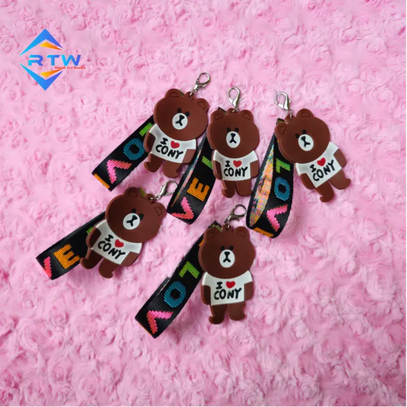 Boneka Gantungan Mainan Tas dan Kunci Lucu dengan Desain Unik 4