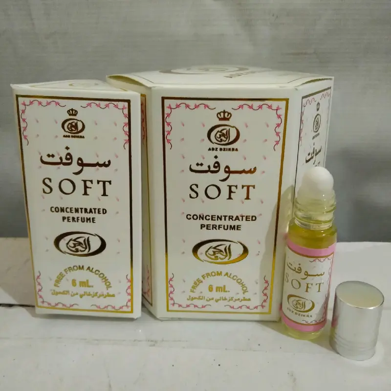 (COD) 1 Box Bisa Campur Isi 6 Botol Parfum Roll On 6ml Non Alkohol Minyak Wangi Oles Uniseks Perfume Wanita 1