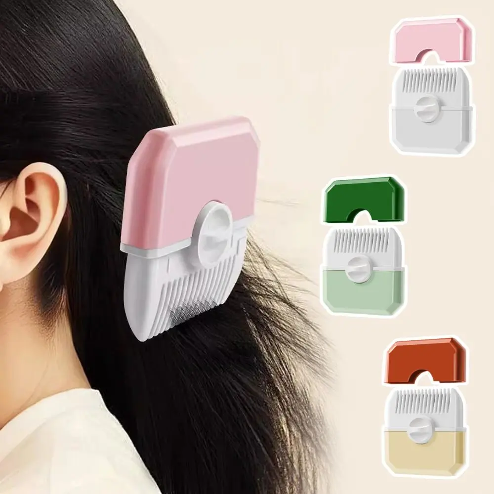Portable 2 in 1 Bangs Trimmer Styling Tool Replaceable Hair Cutting Baby Hair Cut Comb Hair Trimmer for Women Beauty