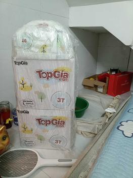 Product Review of (LIVE - 5 BỊCH SIÊU TIẾT KIỆM) Tã Bỉm Topgiakids, pH<7 an toàn cho da bé, mềm mại, mỏng nhẹ, chống tràn tối đa, tặng 2 miếng dùng thử (TDN) Cho Bé from n**0 0