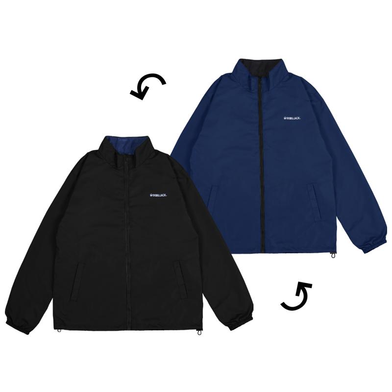 Dobujack Jacket Reversible Lupi Black Navy 0