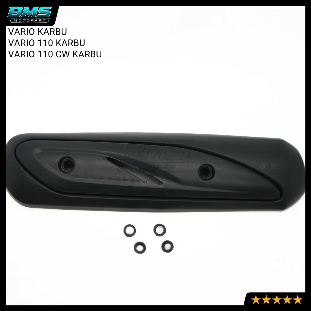 Cover Tameng Knalpot Honda Vario Karbu Vario 110 Karbu Vario Lama Pelindung Knalpot Berkualitas