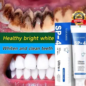 SP-4 Pasta Gigi Pemutih dan Perontok Karang Gigi pasta gigi herbal/Pasta gigi pemutih gigi kuning Pemutih Gigi Perontok Karang Gigi/Pemutih Gigi Permanen Teeth Whitening