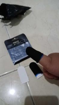 Product Review of sarung jempol gaming ff pubg genshin ML dll berbagai macam game 1 pasang kiri kanan bagus untuk jempol yang berminyak from S**a 0