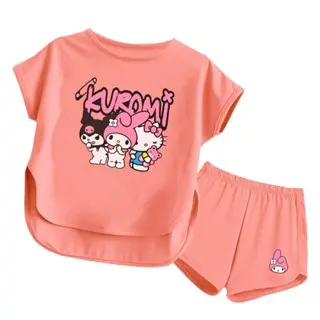 BAJU ANAK KUROMI ONE SET ANAK PEREMPUAN USIA 1-12 TAHUN 0