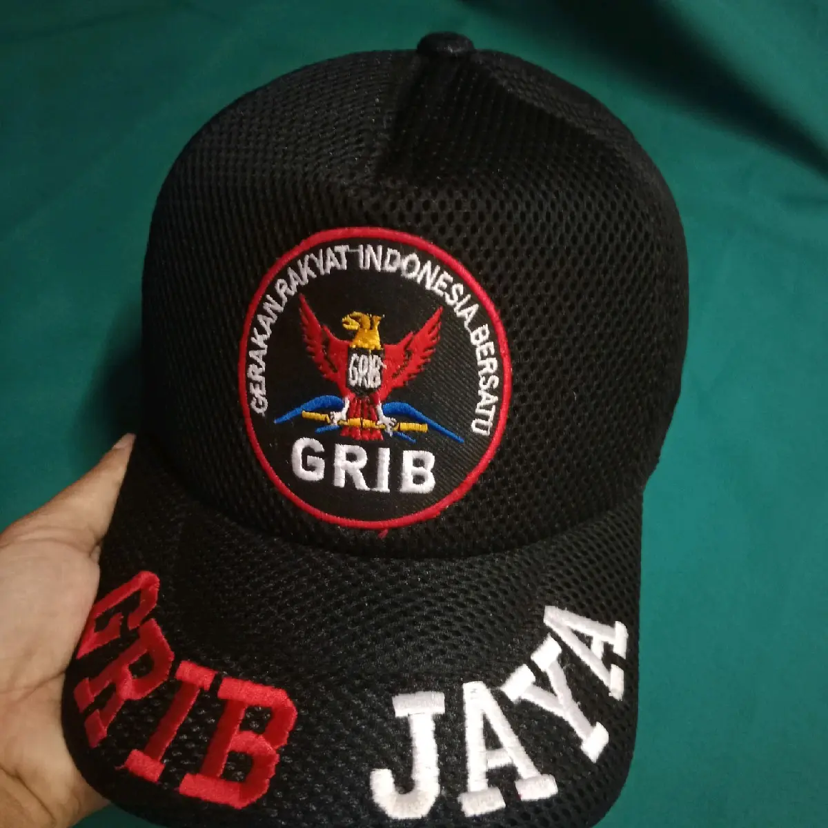 Topi Ormas Logo Grib Jaya Hercules - Model Terbaru Aksesoris