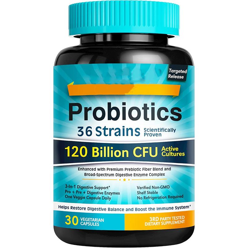 Probiotics 120 Billion CFU 36 Strains, 3-in-1 Probiotics for - TikTok ...