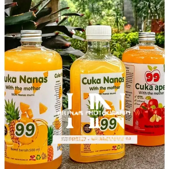 PROMO 2 BOTOL CUKA NANAS 99 - 1000 ml-KONTROL GULA DARAH dan KOLESTEROL 2