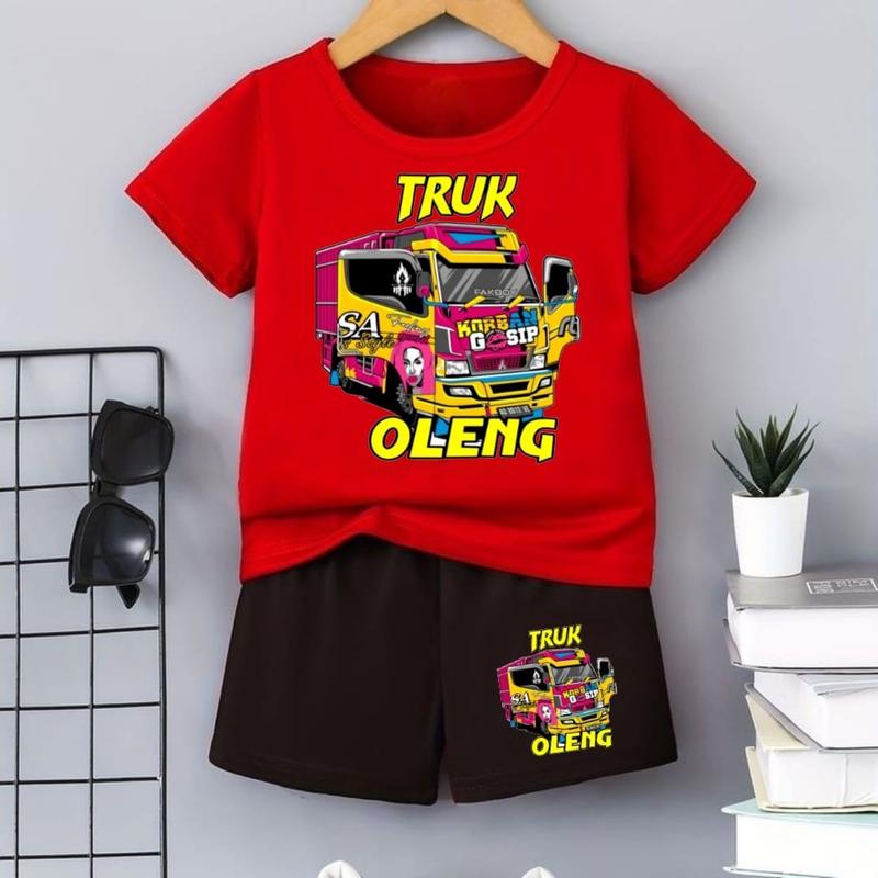 Product Introduction of SETELAN ANAK LAKI-LAKI TRUCK OLENG 1-8 tahun 1