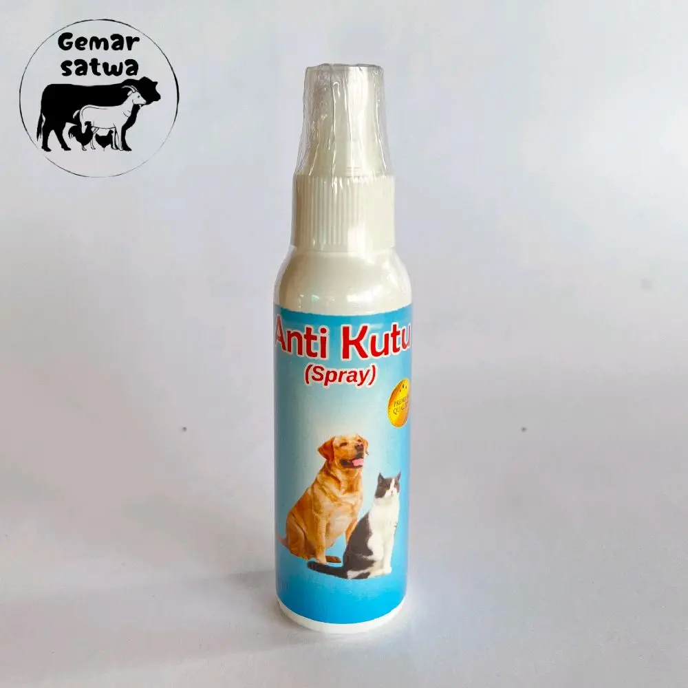 Anti kutu spray 100 ml anjing dan kucing