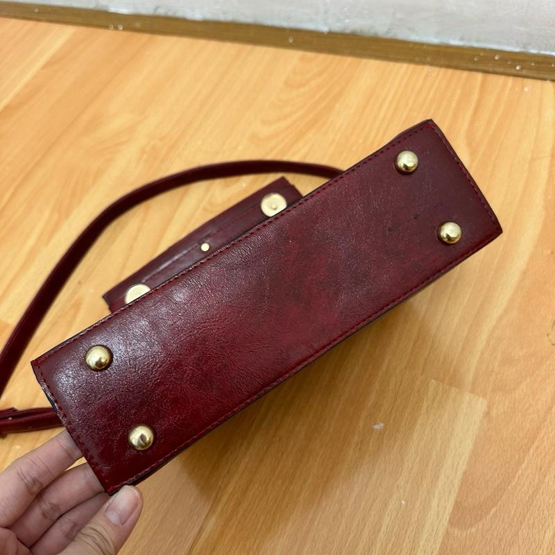 MY CHOICE NYONA 23x14x7 CM Tas Selempang Wanita / Tas kotak Bahu Perempuan Kulit / Slingbag Local Brand 6
