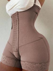 1 unidad de bragas moldeadoras mujer, transpirables, fajas, shorts reductores, con banda antideslizante de encaje, body con realce de glúteos y control abdominal, Slimmer Curves, shapewear colombiano, para entrenamiento.