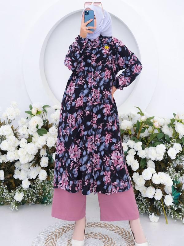 ARUMI SETCEL Setelan Rayon Mix Crinkle Terbaru Model Kekinian Viral 2024 6