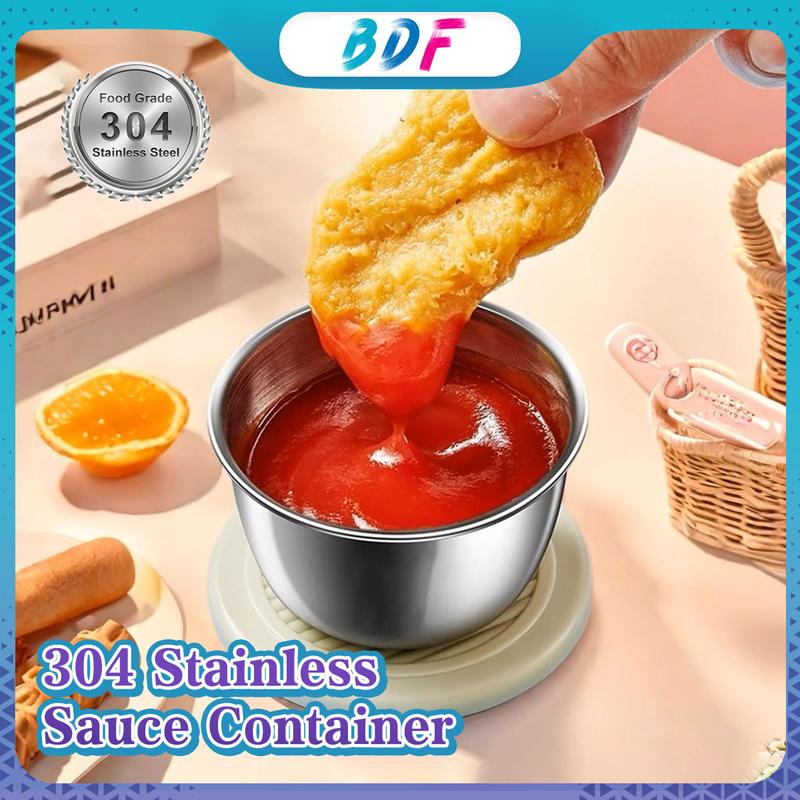 【COD】STAINLESS STELL SUS 304 CONTAINER SAUCE KOTAK TEMPAT WADAH SAUS STAINLESS 0