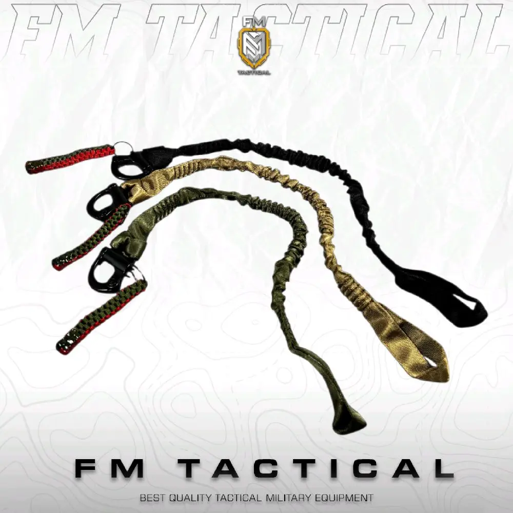 FM TACTICAL Tactical Safety Lanyard - Tali Keselamatan Taktis dengan Kualitas Terbaik untuk Perangkat Militer