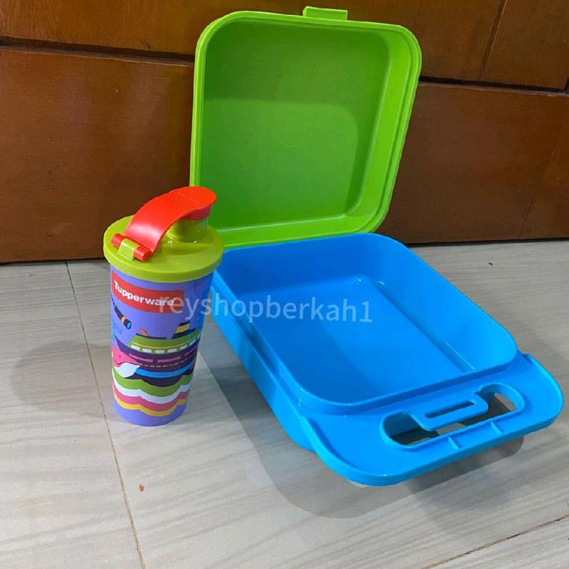 Kiddos lunch set tupperware paket bekal anak Tupperware Shop