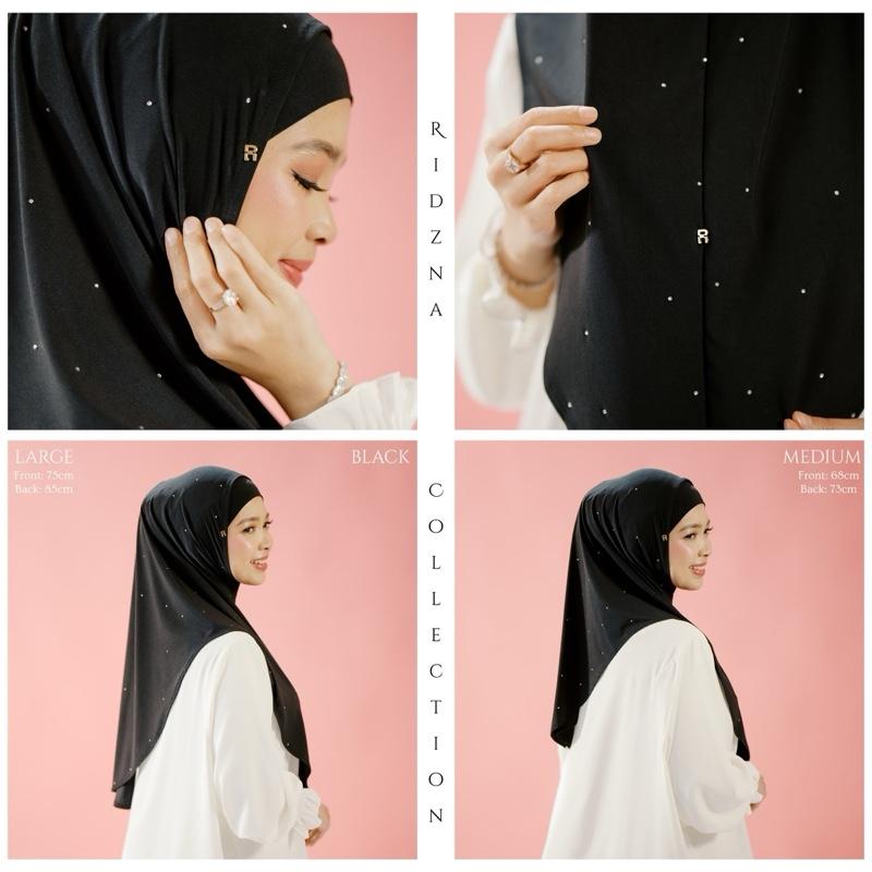 Ridzna Hijab 2in1 with Stone
