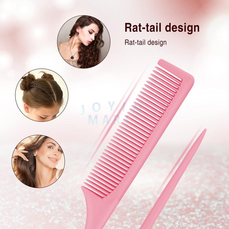 Sisir Sasak Blow Lancip Salon Rambut Sisir Plastik / Sisir Lancip Rambut Panjang / Sisir Sasak Warna / Warni Sisir lancip Rambut / Sisir Rambut Sasak 6