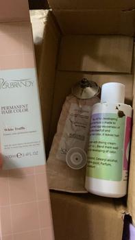 Product Review of Thuốᴄ nhuộm tóc màu NÂU LẠNH. không tẩy, LIN_COLOR, tặng kèm oxy trợ nhuộm và bao tay,trùm đầu, bịt tai đổi màu tóc Women Nữ Dưỡng Tóc from M** b**y ** 0