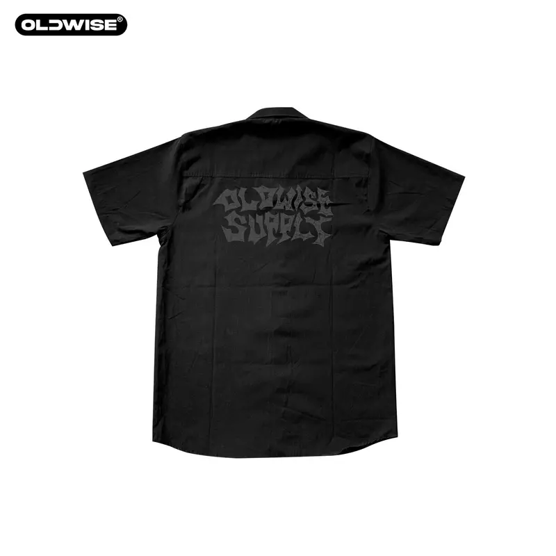 OLDWISE | KEMEJA PENDEK WORKSHIRT | KSCRACKED 4