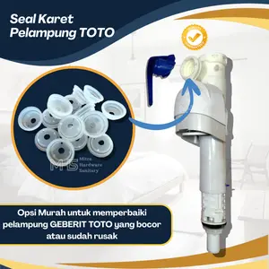 Karet Seal Pelampung Geberit TOTO Pentil Pelampung TOTO Pelampung Kloset Duduk TOTO