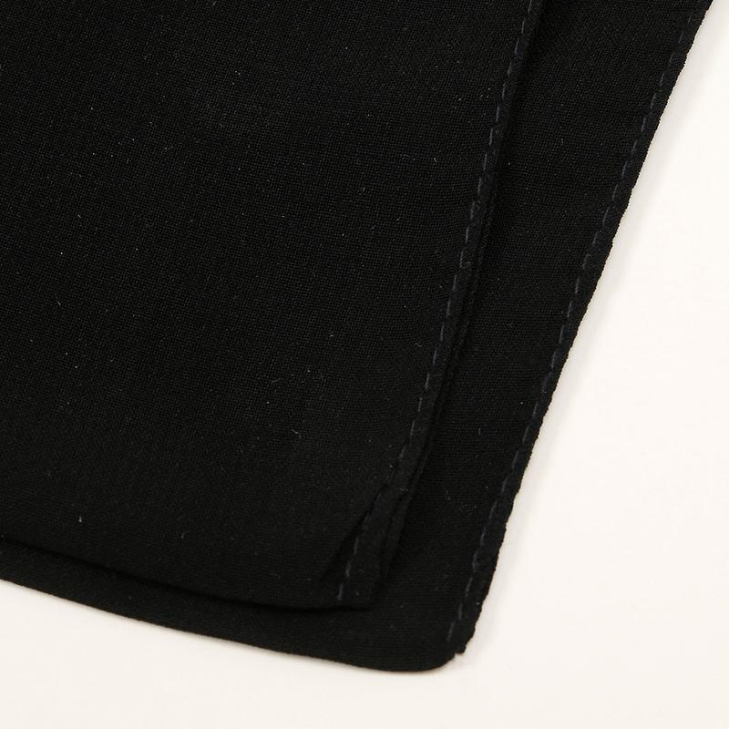 LOVOSME Black Prayer Khimar Niqab Face Cover Muslim Women Chiffon Shawl Veil Niqab Sunscreen Face Coverings 48*40CM 5